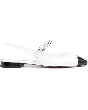 Miu Miu Ballerina Shoes - White