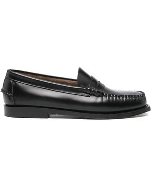Sebago Madison Square-Toe Loafers - Black