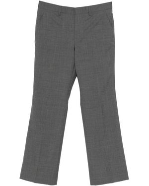 Prada Pleated Tailored Trousers - Grey