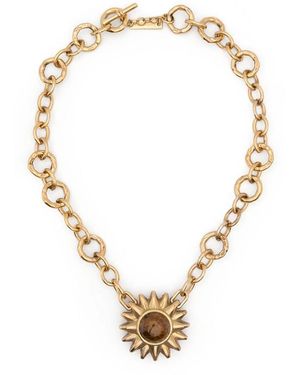 Raquel Diniz Sun Necklace - Metallic