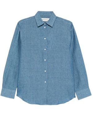 Rohe Long-Sleeve Shirt - Blue