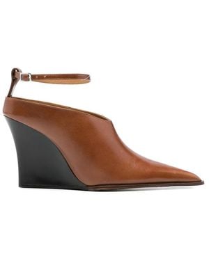 IRO Ankle-Strap Pumps - Brown