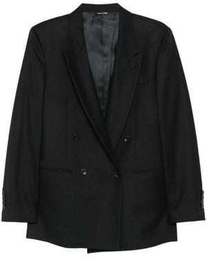 Reveres 1949 Double-Breasted Jacket - Black