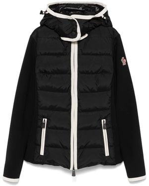 Moncler Padded Zip-Up Jacket - Black
