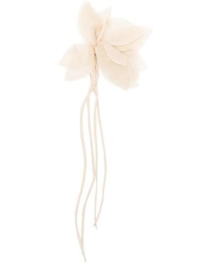 Antonelli Floral Brooch - White