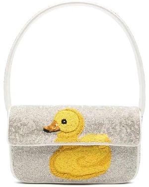 STAUD Tommy Shoulder Bag - Yellow