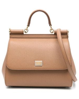 Dolce & Gabbana Sicily Tote Bag - Natural