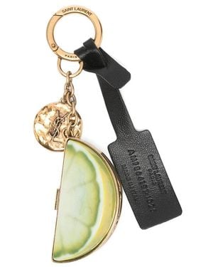 Saint Laurent Keyrings & Chains - Green