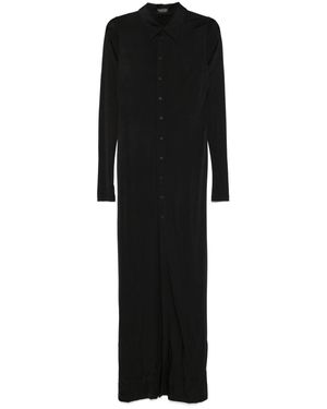 Balenciaga Stretch Maxi Dress - Black