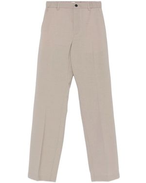 Covert Pressed-Crease Pants - Natural