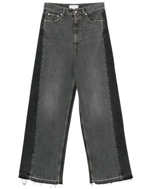 Stella McCartney Tonal Panelled Jeans - Grey