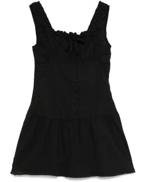 Frankie's Bikinis Christa Mini Dress - Black