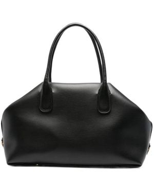 THEMOIRÈ Medium Talia Double-Handle Tote Bag - Black