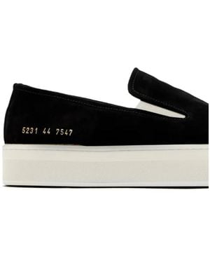 Common Projects Leather Sneakers - Black