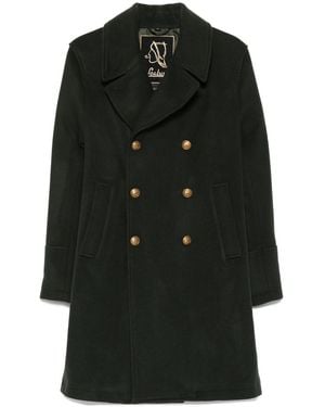 Sealup Genova Double-Breasted Coat - Black