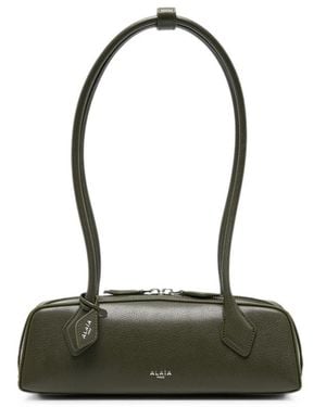 Alaïa Le Teckel Shoulder Bag - Green