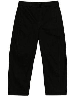 Lemaire Twisted Belted Jeans - Black