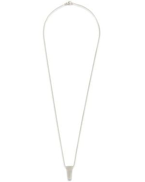 Rick Owens Mini Trunk Necklace - White