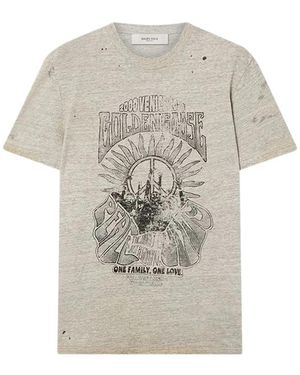 Golden Goose T-Shirts & Vests - Natural