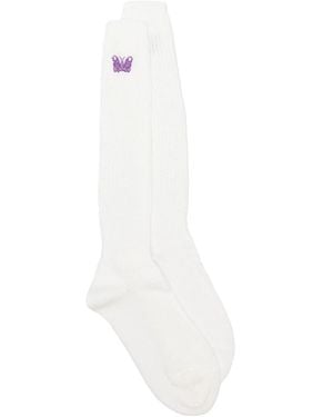 Needles X Kae Tanaka Socks - White