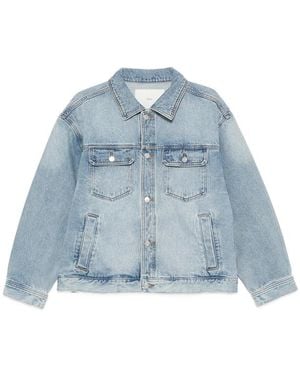 DUNST Flap-Pocket Denim Jacket - Blue
