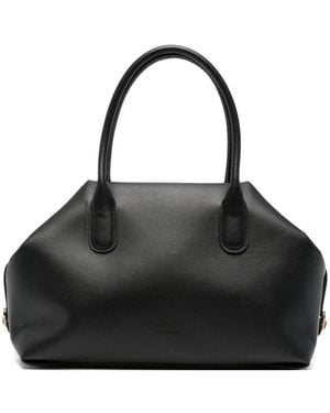 The Moire Medium Tallia Trank Tote Bag - Black