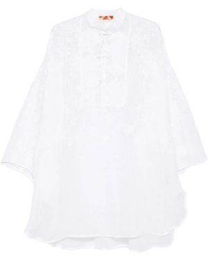 Ermanno Scervino Dress Linen - White