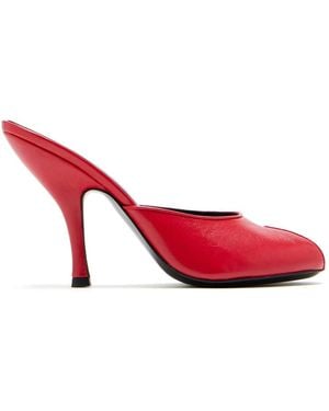 Jude 105Mm Date Mules - Red