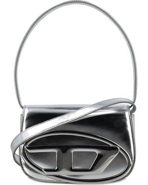 DIESEL 1Dr Logo-Plaque Tote Bag - Black