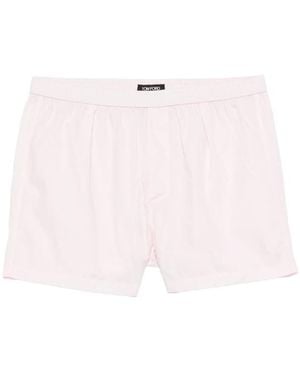 Tom Ford Elasticated-Waistband Boxers - Pink