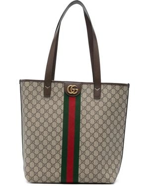 Gucci Medium Ophidia Tote Bag - Black