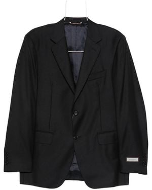 Canali Single-Breasted Suit - Black