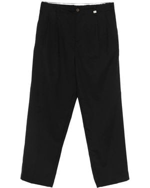 Myths Poseidone Pleated Trousers - Black