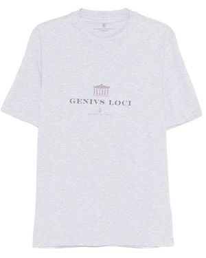 Brunello Cucinelli T-Shirts & Vests - White