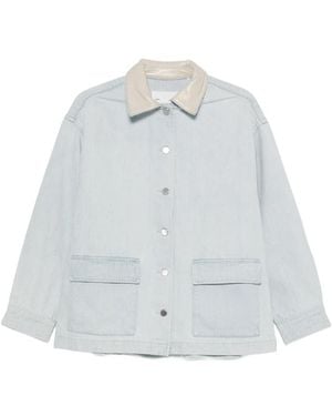 Agolde Denim Jacket Light - White