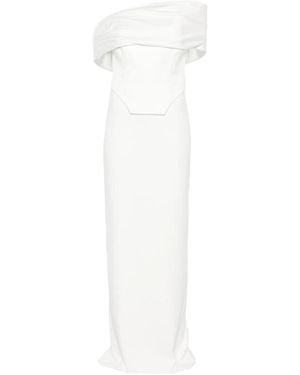 Solace London Crawford Maxi Dress - White