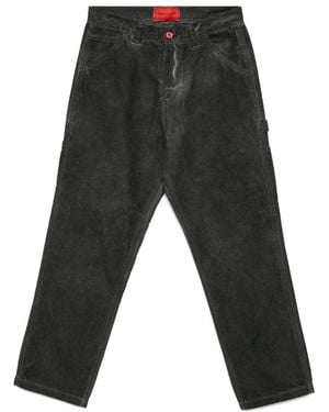 Vision Of Super Logo-Patch Jeans - Black