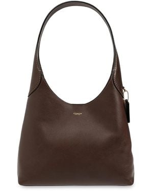COACH Brooklyn Shoulder Bag - Brown
