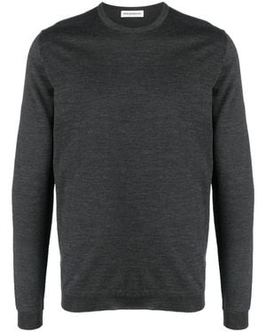 GOES BOTANICAL Crew-Neck Merino-Wool Jumper - Grey