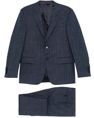 Canali Suit Pinstripe - Blue