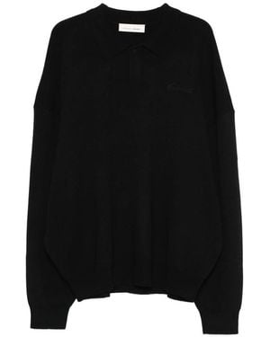 Fear Of God Signature 90S Logo-Embroidered Polo Shirt - Black