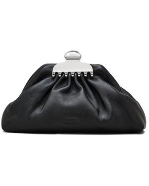 Marc Jacobs Small Claw Clip Clutch Bag - Black