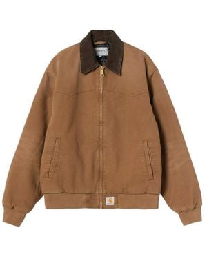 Carhartt Og Santa Fe Jacket 'Dearborn' - Brown