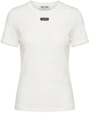 Miu Miu Tops - White