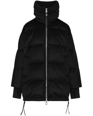 DUNO Quilted Puffer Jacket - Black