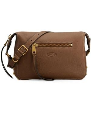 Tod's Gmt Shoulder Bag Mini - Brown
