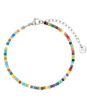 COLLANINE COLORATE Beaded Bracelet - Metallic