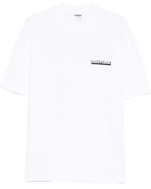 Badfriend Logo-Print T-Shirt - White