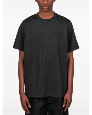 Arte' Logo-Detail T-Shirt - Black