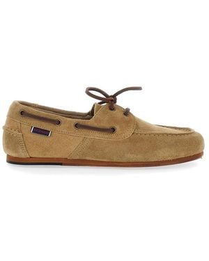Sebago Lace-Up Loafers - Natural